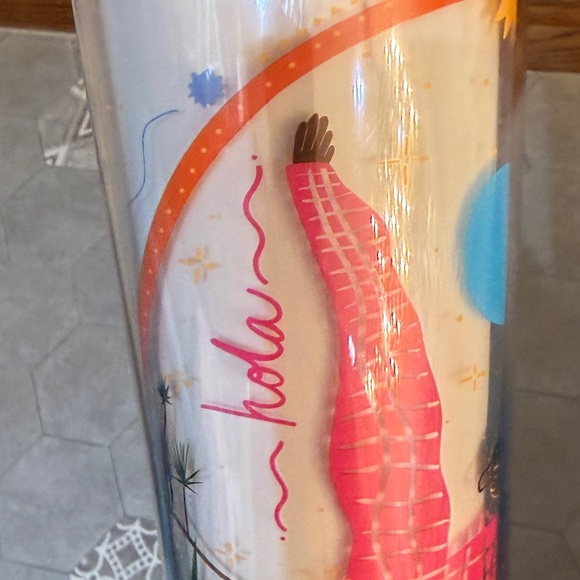 Starbucks Colorful Tumbler with Artistic Design - Picture 2 of 5